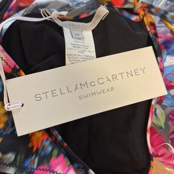 Stella Mccartney Floral Bikini bottom multicolored M - Picture 4 of 5